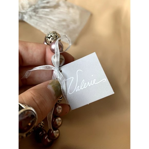 Valerie Parr Hill Faux Pearl Prayer Box Bracelet NEW WITH TAG - Picture 7 of 8